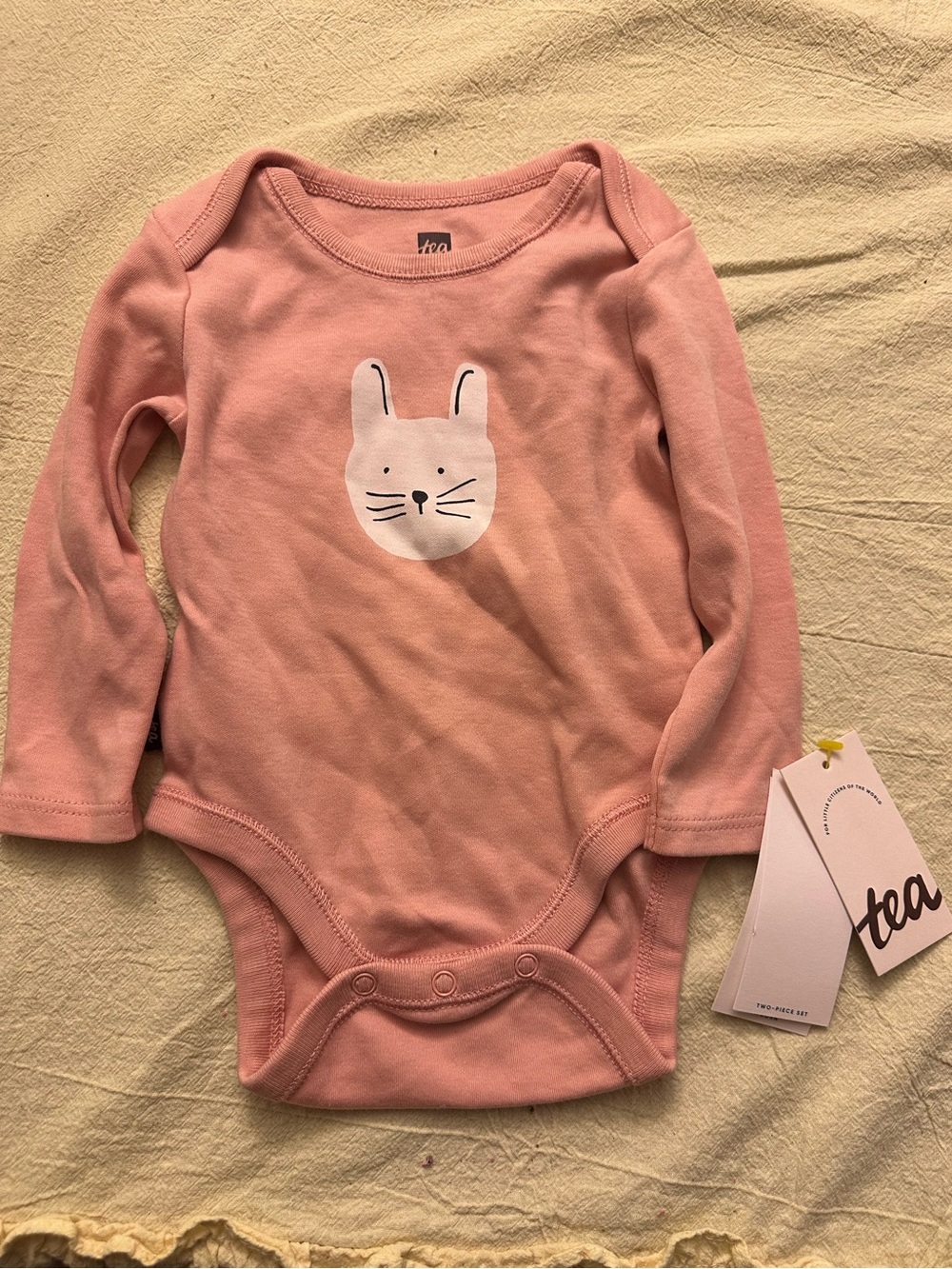 New with tags TEA Collection One Piece Size 3-6 Months Bunny